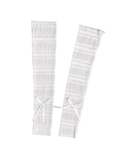 Ballerina Leg Warmer Footless Socks (White) - Angel Ruche