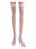 Pink High Socks for Daily Looks