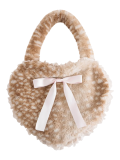 My True Form Fawn Heart Bag (Tan) - Angel Ruche