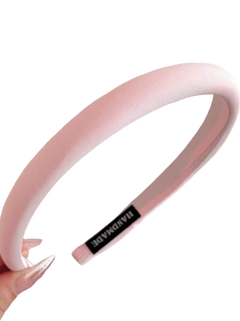 Good Girl Woven Headband (Pink) - Angel Ruche