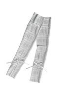 Ballerina Leg Warmer Footless Socks (Light Grey)