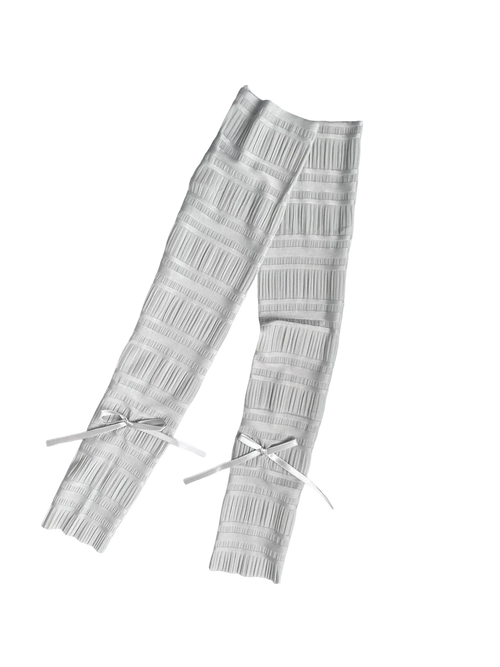 Ballerina Leg Warmer Footless Socks (Light Grey) - Angel Ruche