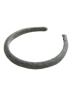 Smart Girl Woven Headband (Grey) - Angel Ruche