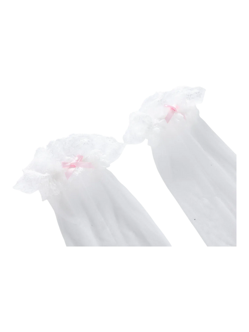 Pink High Socks for Daily Looks - Angel Ruche