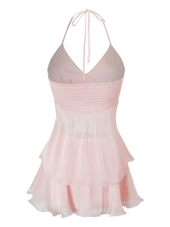 Pirouette Babydoll Top (Baby Pink) - Angel Ruche