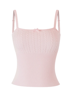 Colette Cable Knit Cami Top - Angel Ruche