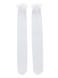 Pink High Socks for Daily Looks