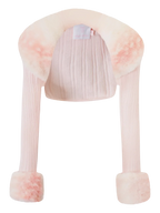 My True Form Fawn Fur Collar + Cuff Set (Pink) - Angel Ruche
