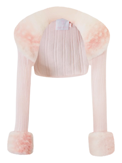 My True Form Fawn Fur Collar + Cuff Set (Pink) - Angel Ruche