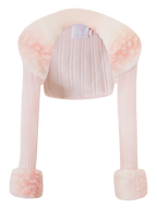 My True Form Fawn Fur Bolero Cardigan (Pink)