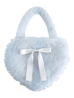 My True Form Fawn Heart Bag (Snow Blue) - Angel Ruche