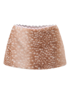 My True Form Fawn Mid-Rise Fur Lace Skirt - Angel Ruche