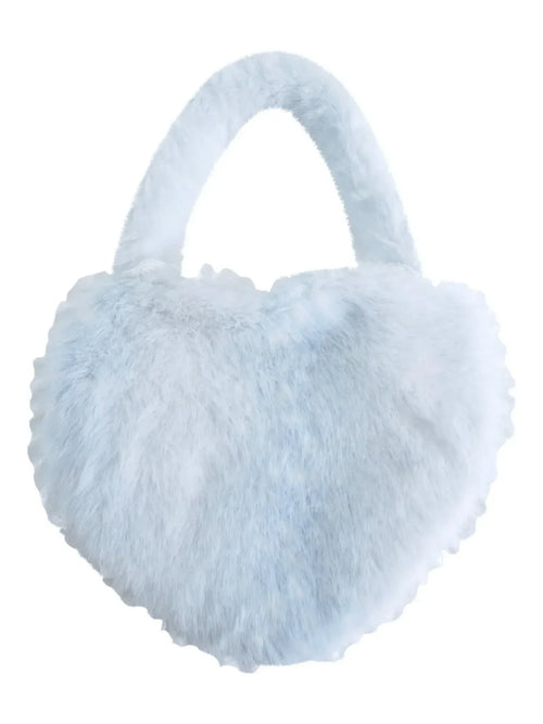 My True Form Fawn Heart Bag (Snow Blue) - Angel Ruche