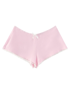 Angelic Allure Lacey Bow Shorts - Angel Ruche