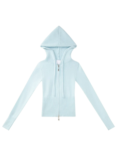 That Girl Rib Knit Set (Baby Blue) - Angel Ruche