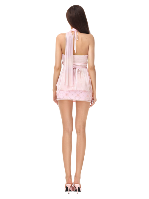 Pirouette Skinny Scarf (Baby Pink)