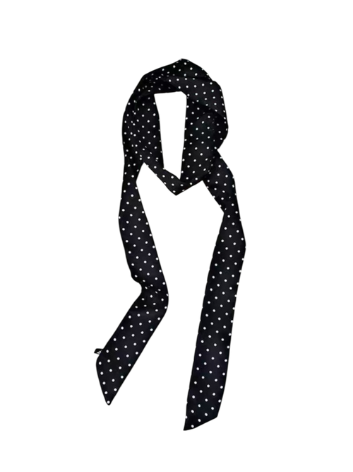Polka Dot Silky Scarf