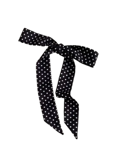 Polka Dot Silky Scarf - Angel Ruche
