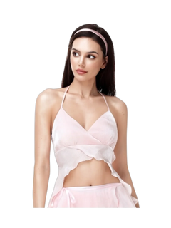 Pirouette Babydoll Top (Baby Pink) - Angel Ruche