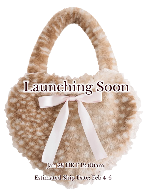 My True Form Fawn Heart Bag (Tan) - Angel Ruche