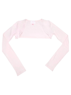 Pink Pilate Princess Long Sleeve Bolero Strug Cardigan - Angel Ruche