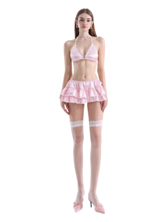 Pink High Socks for Daily Looks