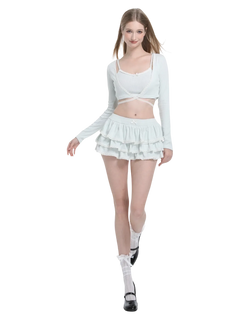 Ballerina Bliss 3 Piece Set (Minty Green) - Angel Ruche