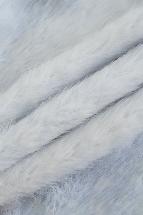 My True Form Fawn Fur Bolero Cardigan (Snow Blue) - Angel Ruche