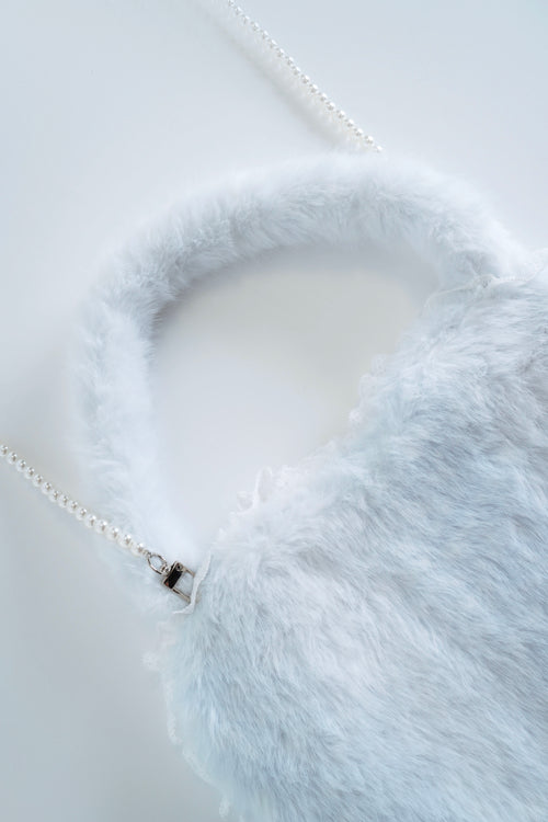 My True Form Fawn Heart Bag (Snow Blue)