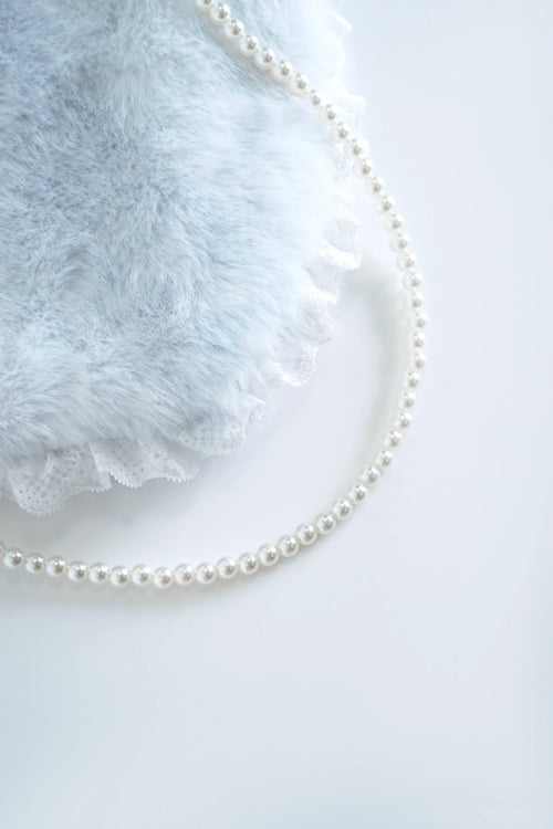 My True Form Fawn Heart Bag (Snow Blue) - Angel Ruche