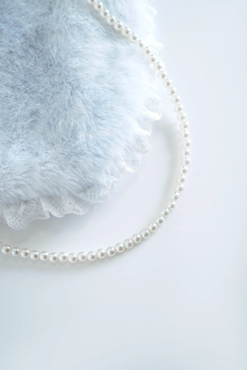 My True Form Fawn Heart Bag (Snow Blue) - Angel Ruche