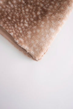 My True Form Fawn Mid-Rise Fur Lace Skirt