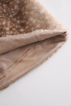 My True Form Fawn Mid-Rise Fur Lace Skirt - Angel Ruche