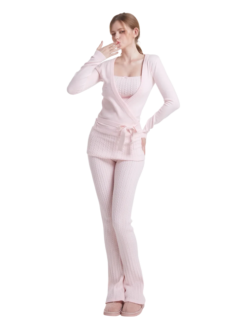 Ballet Knit Wrap Cardigan - Angel Ruche