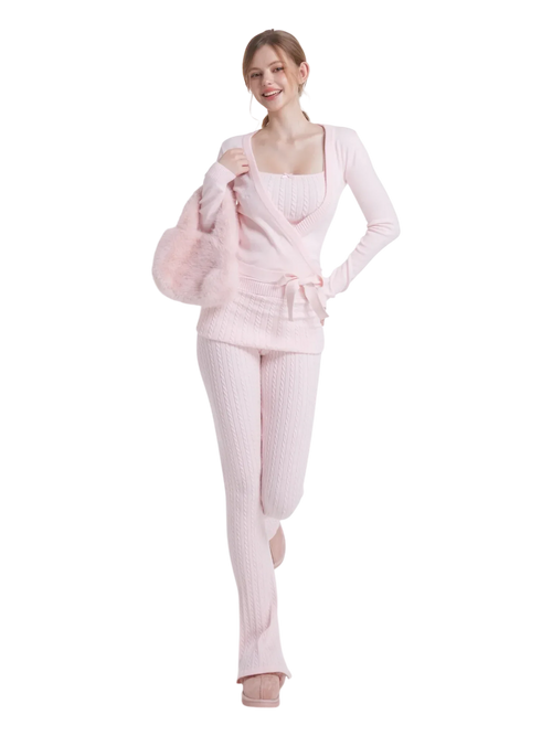 Ballet Knit Wrap Cardigan - Angel Ruche
