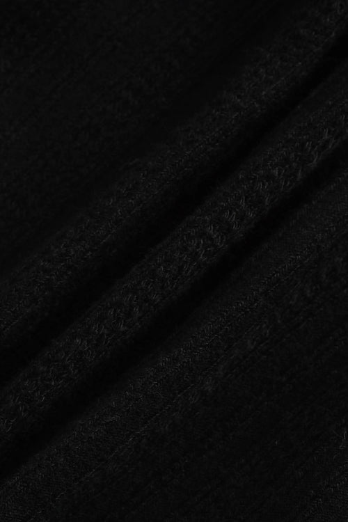 My True Form Fawn Set- Black (Fur Bolero + Skirt Set) - Angel Ruche