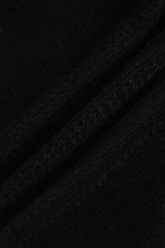 My True Form Fawn Fur Bolero Cardigan (Black)