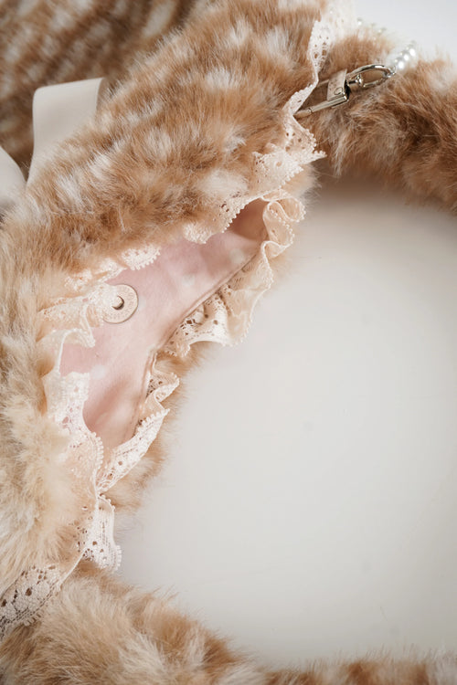 My True Form Fawn Heart Bag (Tan) - Angel Ruche