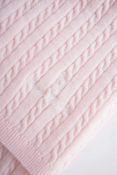 Colette Cable Knit Fold‑Over Pants - Angel Ruche