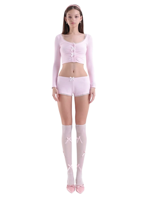 Good Girl Woven Headband (Pink) - Angel Ruche