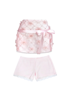 Averie Beaded Sequin Skirt + Lace Shorts - Angel Ruche