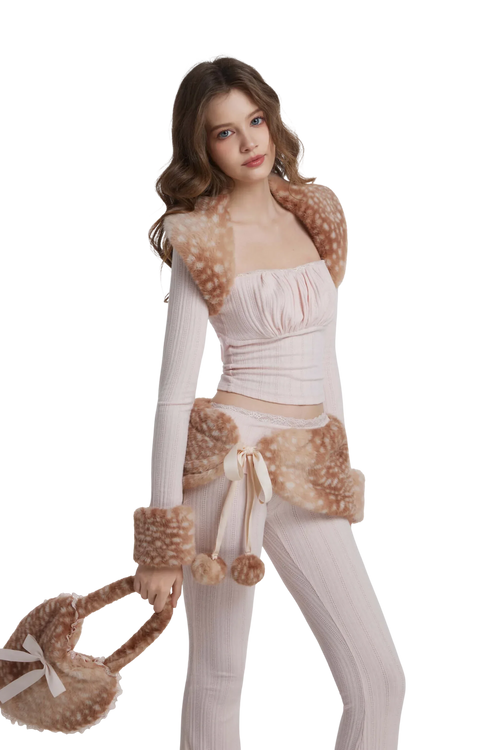 My True Form Cotton Pants (Pink) - Angel Ruche