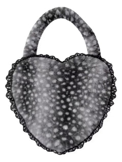 My True Form Fawn Heart Bag (Black)