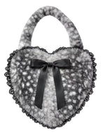 My True Form Fawn Heart Bag (Black)