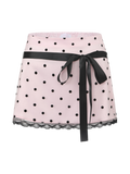 Dottie Polka Dot Mesh Skirt