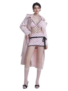 Dottie Polka Dot Mesh Skirt