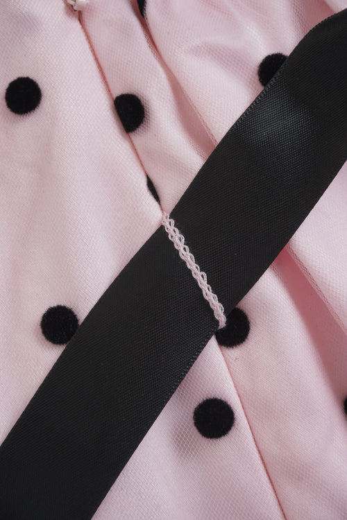 Dottie Polka Dot Mesh Skirt