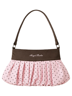 Dolly Polka Dot Bag (Pink Mocha)