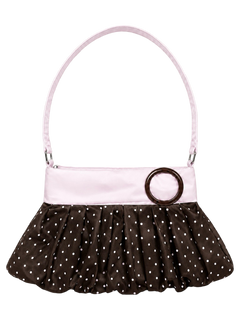 Dolly Polka Dot Bag (Chocolate)