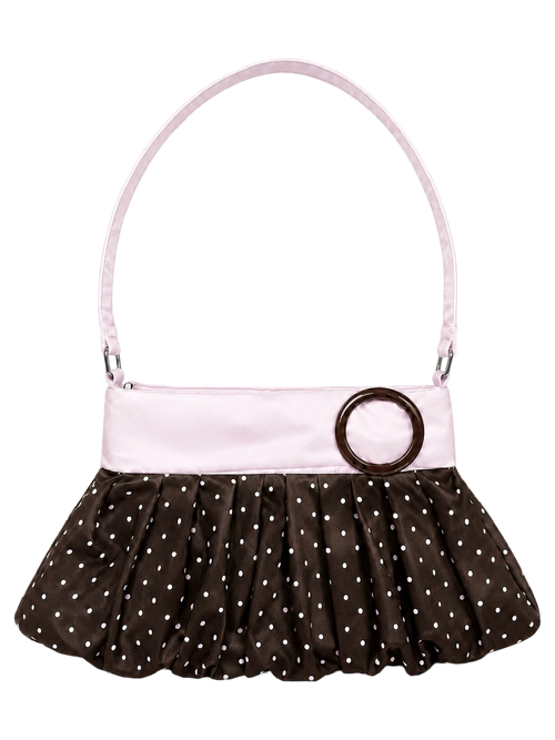 Dolly Polka Dot Bag (Chocolate)